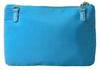 Twinset Elegant Silk Clutch with Bow Accent