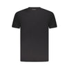 Black Cotton Men T-Shirt