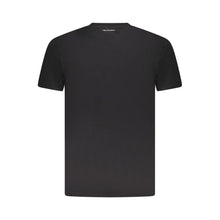 Black Cotton Men T-Shirt